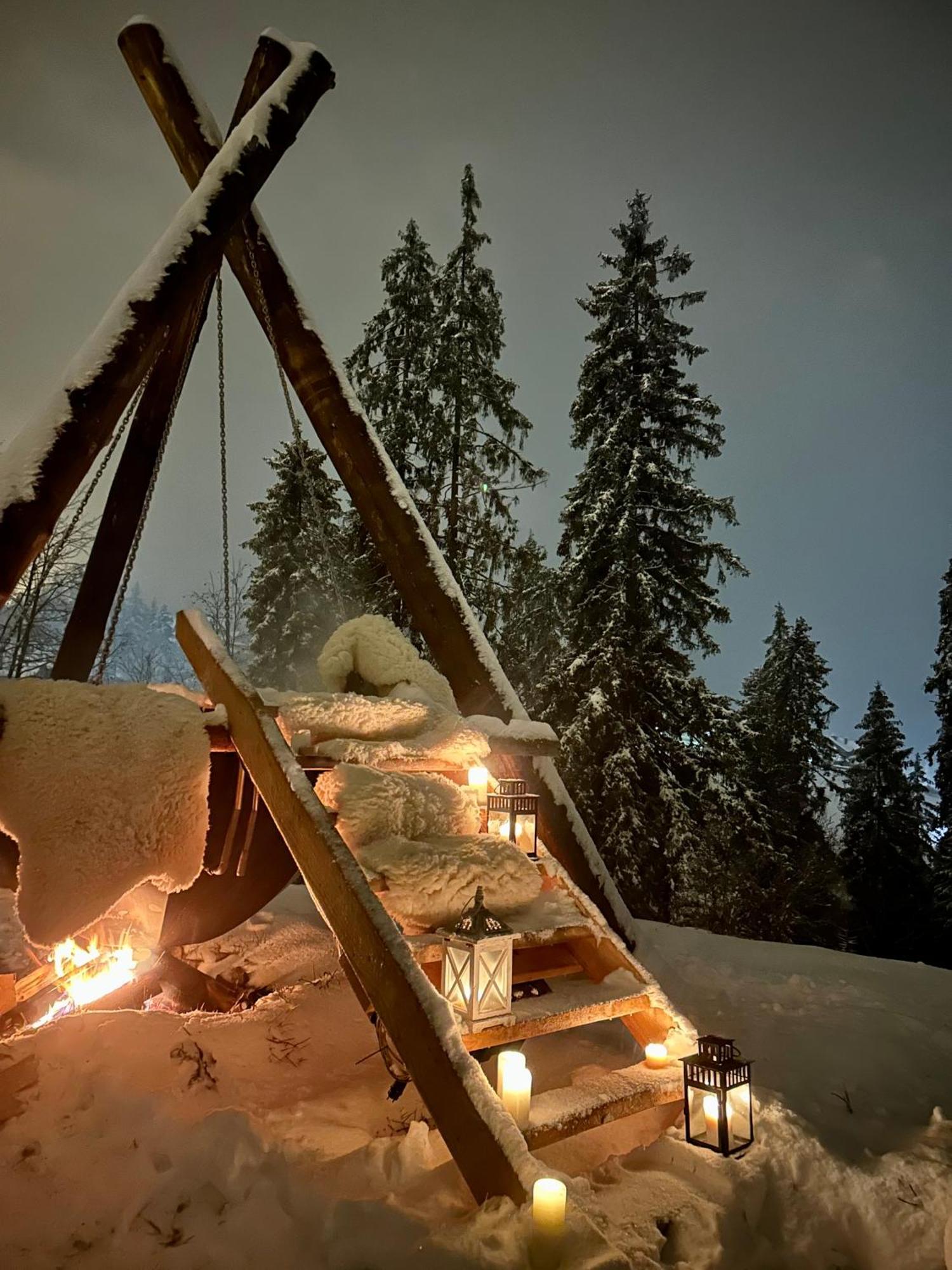 Hotel Tatra Glamp Bukowina Tatrzanska - Siec Noclegowa Tatra Glamp Exterior foto